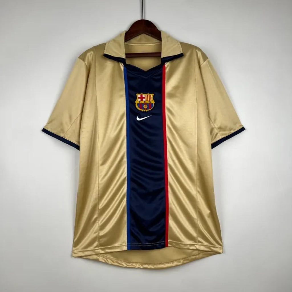 Camiseta FC Barcelona 2002 Retro Visitante