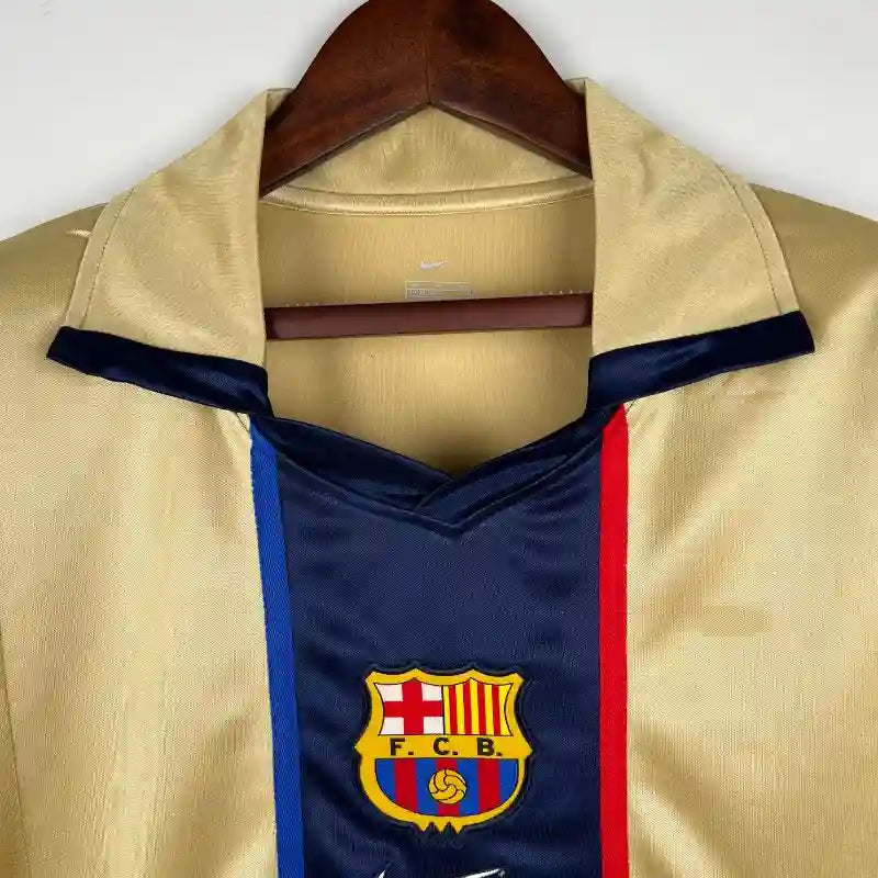 Camiseta FC Barcelona 2002 Retro Visitante