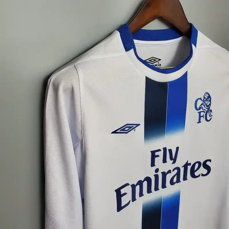 Camiseta Retro Chelsea FC Visitante Manga Larga 2003-05 - Fútbol Club Vintage