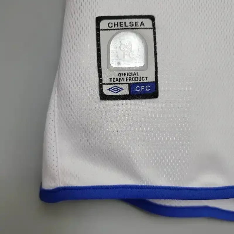 Camiseta Retro Chelsea FC Visitante Manga Larga 2003-05 - Fútbol Club Vintage