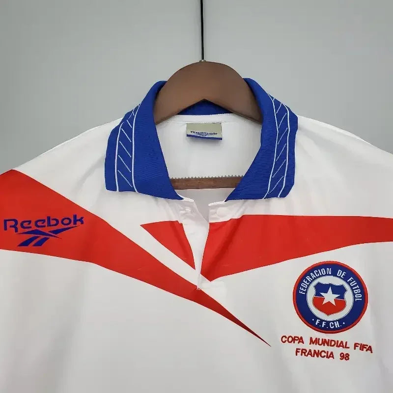 Chile Visitante manga larga 1998 - Fútbol Club Vintage