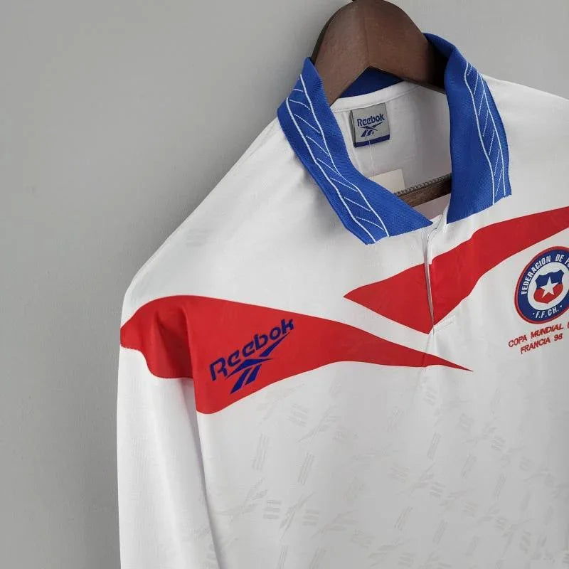 Chile Visitante manga larga 1998 - Fútbol Club Vintage
