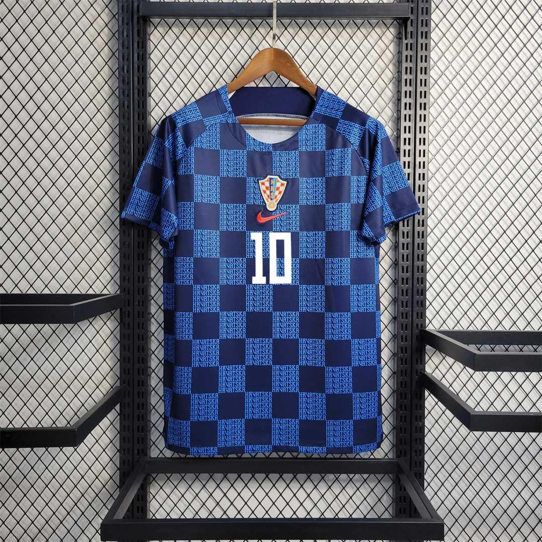 Modric Croacia Entrenamiento 2022 - Fútbol Club Vintage