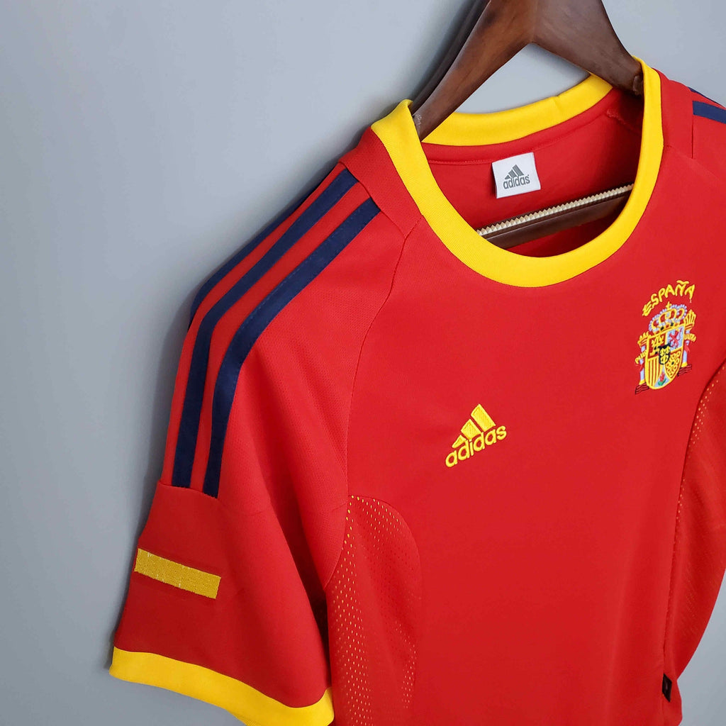Camiseta Retro España 2002-04 - Fútbol Club Vintage