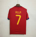 Camiseta Retro España 2010-11 David Villa - Fútbol Club Vintage