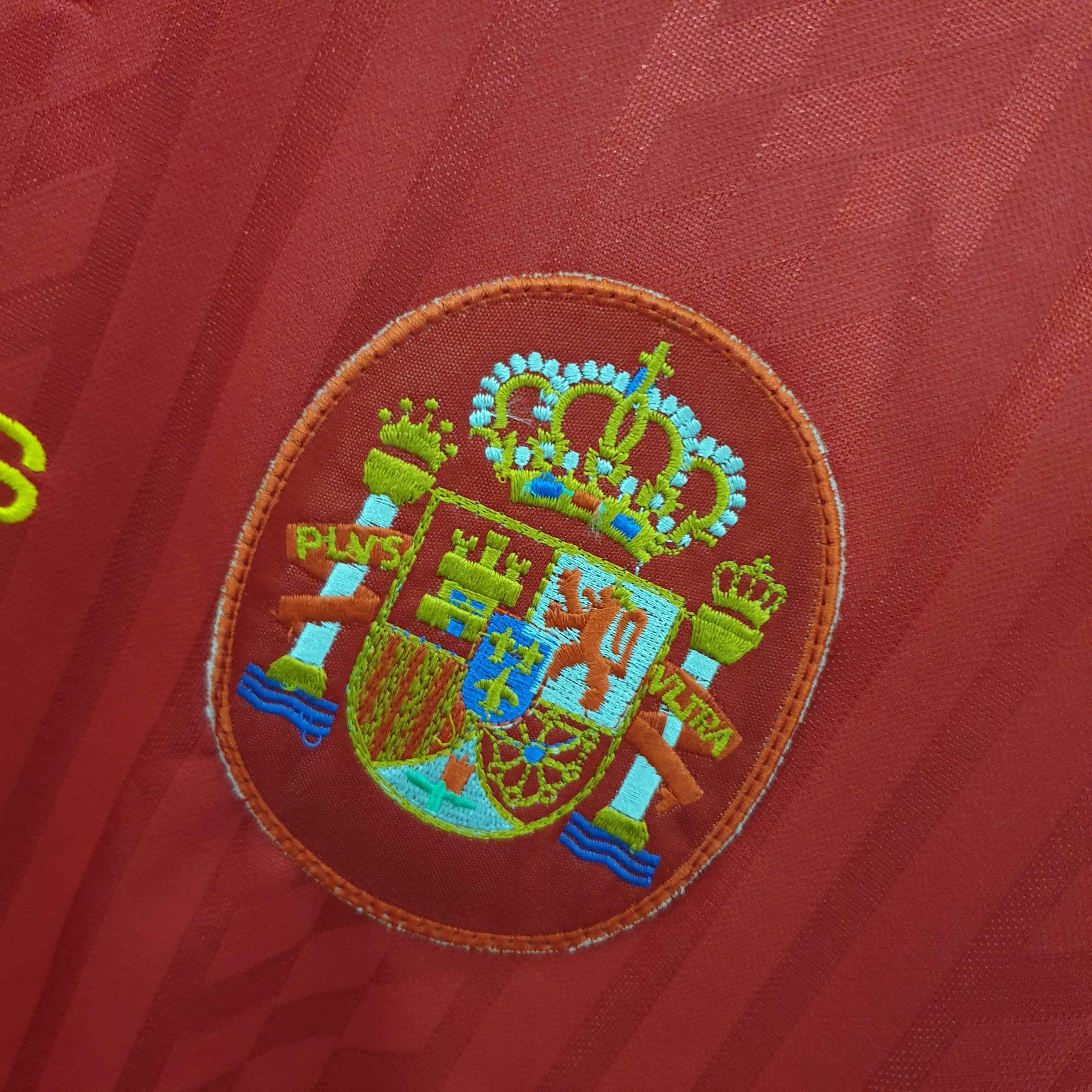 Camiseta Retro España 1994-96 Pep Guardiola - Fútbol Club Vintage