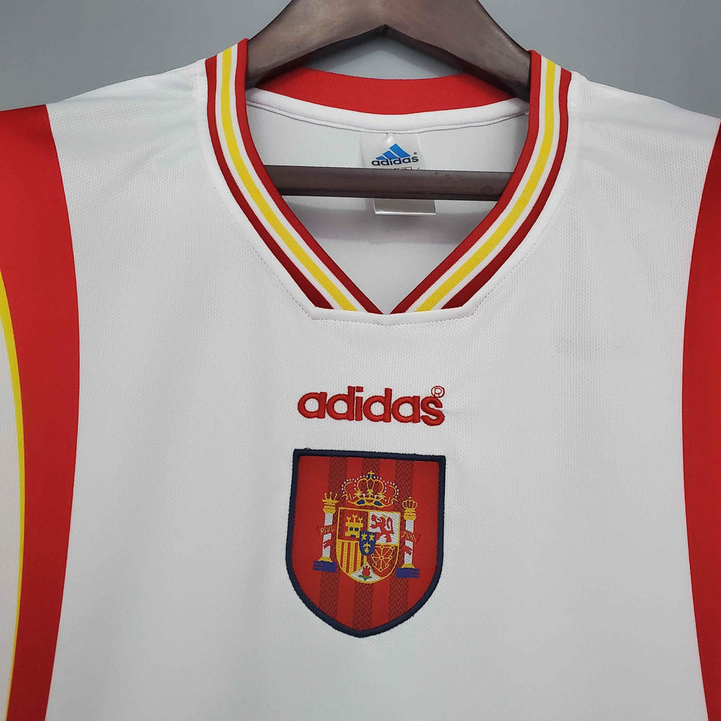 Camiseta Retro España Visitante 1996-98 - Fútbol Club Vintage