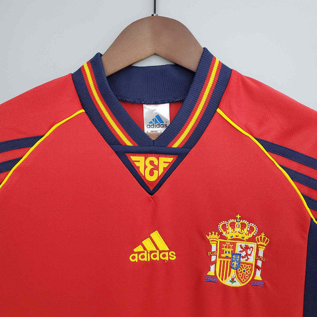 Camiseta Retro España 1998-00 - Fútbol Club Vintage