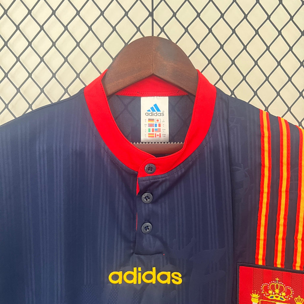 Camiseta Retro España Visitante 1996-98 - Fútbol Club Vintage