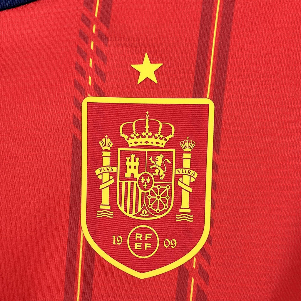 Camiseta España Manga Larga 2025-26 - Fútbol Club Vintage