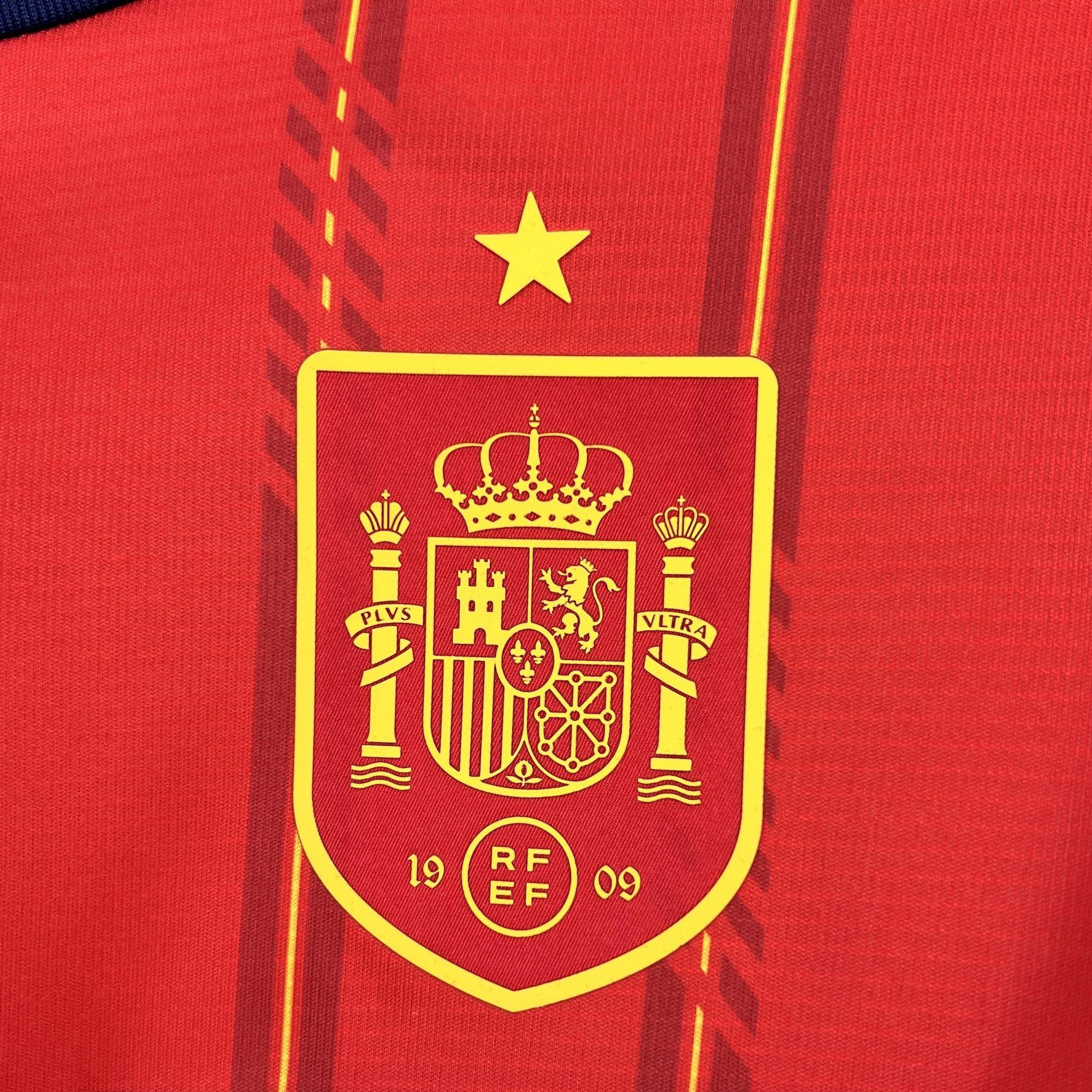 Camiseta España Manga Larga 2025-26 - Fútbol Club Vintage