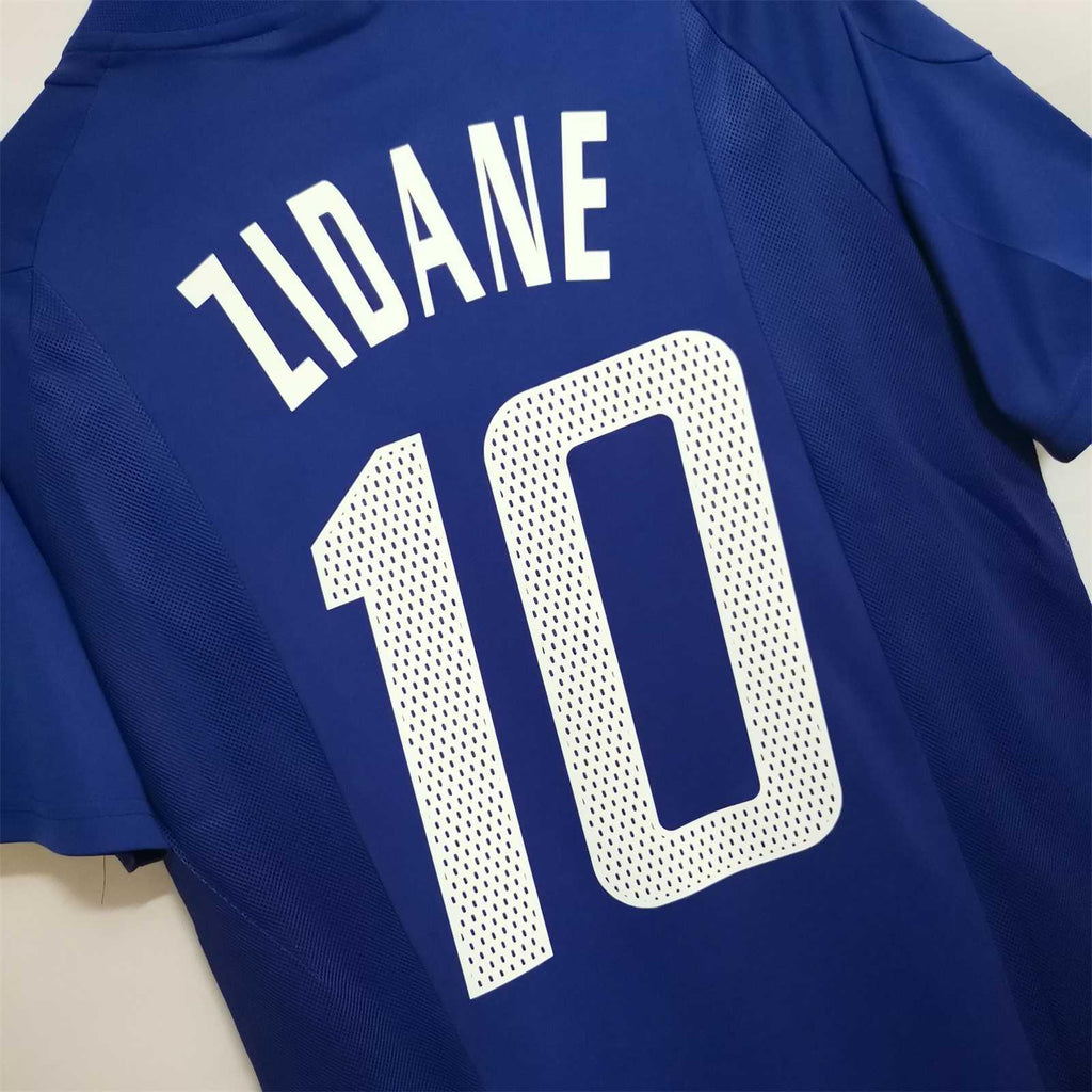 Zidane Francia Visitante 2002 - Fútbol Club Vintage