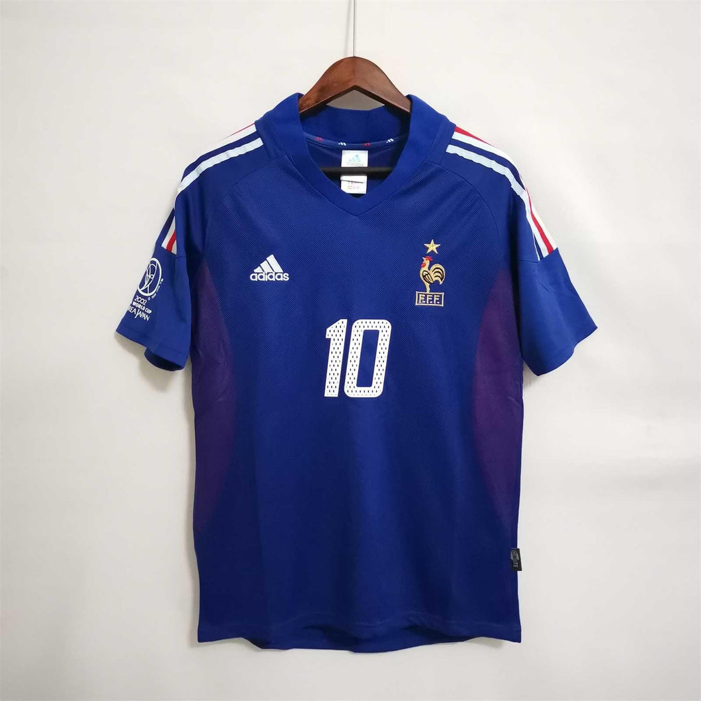 Zidane Francia Visitante 2002 - Fútbol Club Vintage