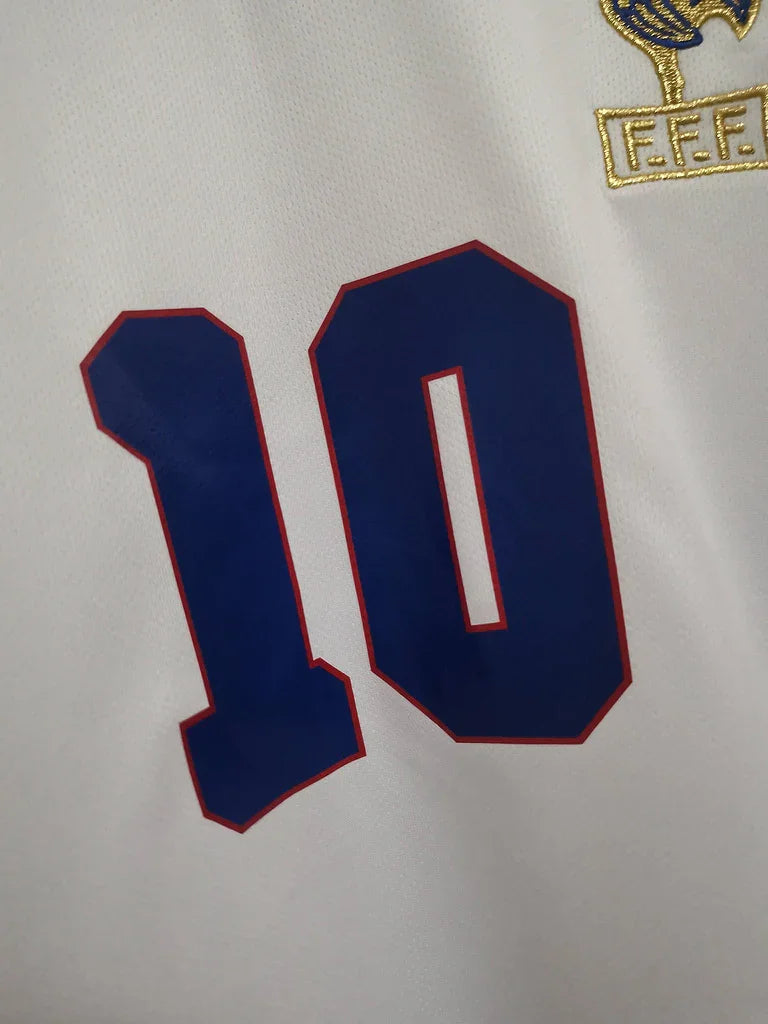 Zidane Francia Visitante 1996 - Fútbol Club Vintage