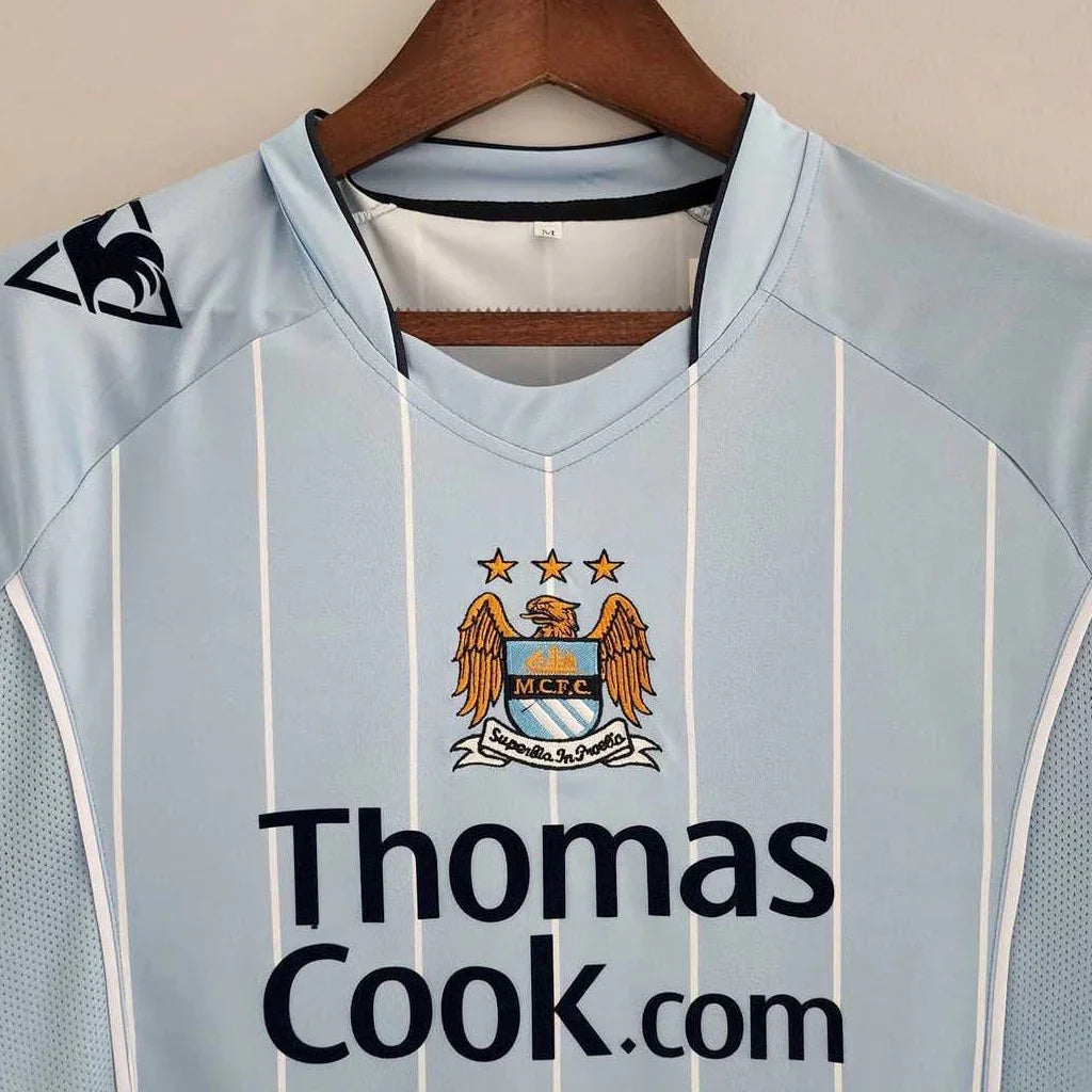 Camiseta Retro Manchester City FC 2007-08 - Fútbol Club Vintage