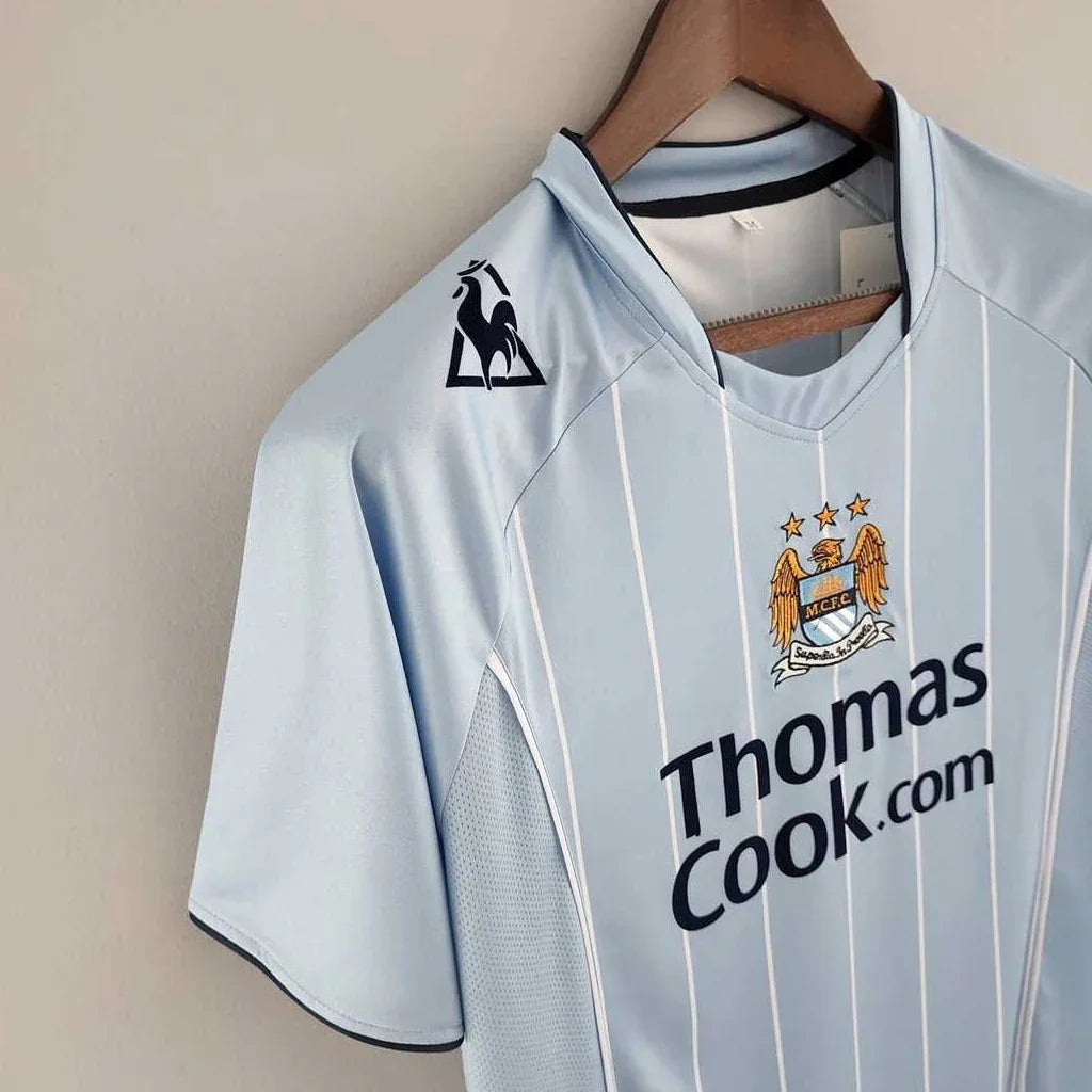 Camiseta Retro Manchester City FC 2007-08 - Fútbol Club Vintage