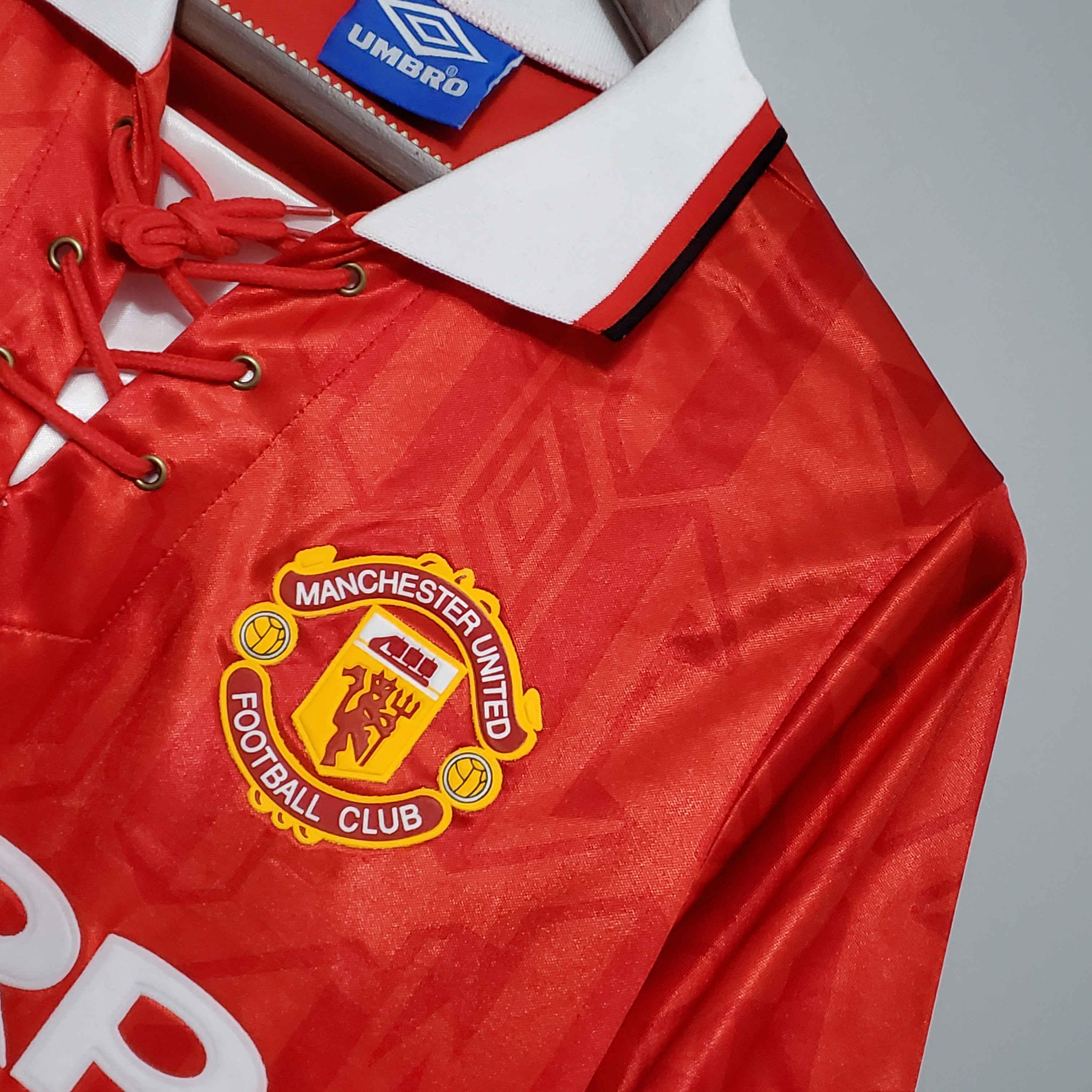 Camiseta Retro Manchester United FC 1992-94 - Fútbol Club Vintage