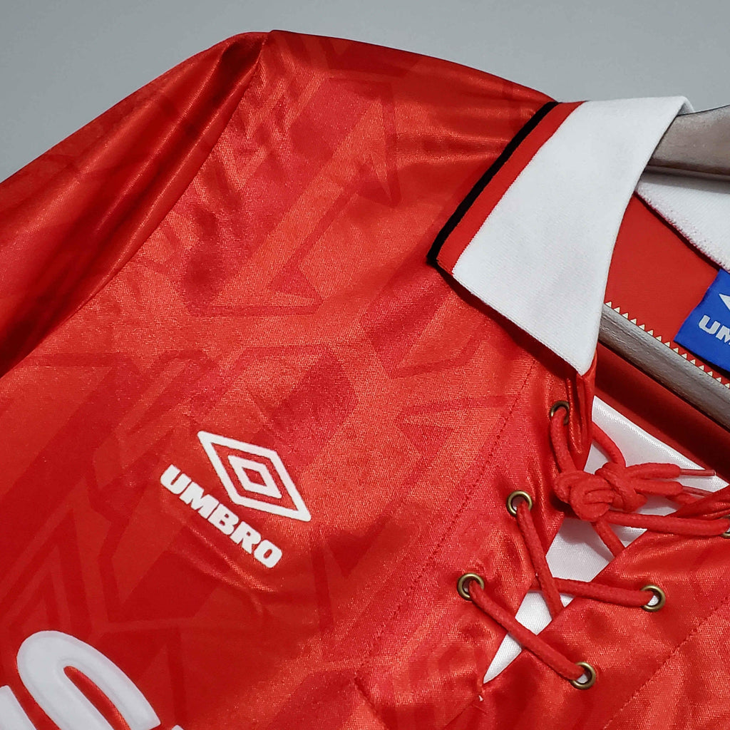 Camiseta Retro Manchester United FC 1992-94 - Fútbol Club Vintage