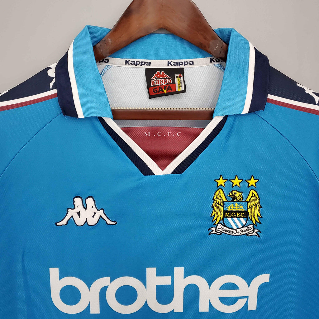 Camiseta Retro Manchester City FC 1997-98 - Fútbol Club Vintage