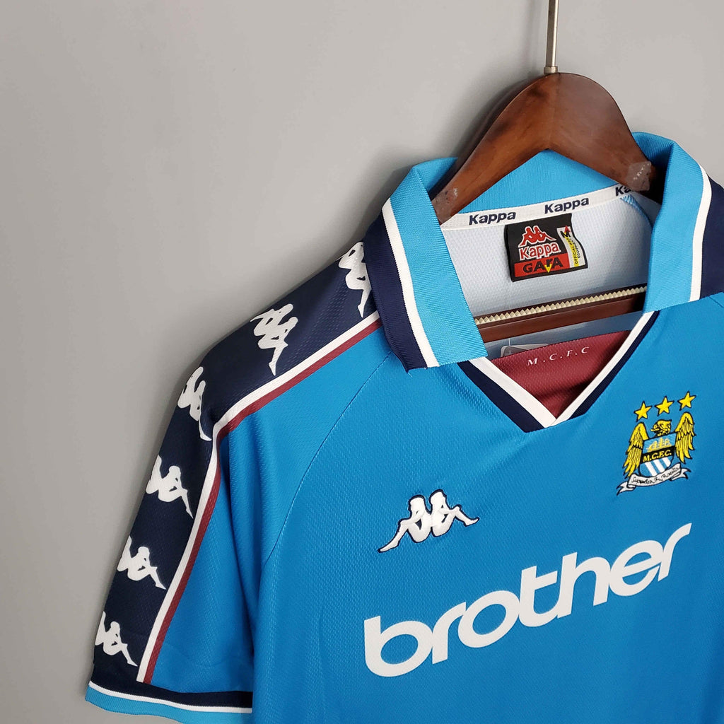 Camiseta Retro Manchester City FC 1997-98 - Fútbol Club Vintage