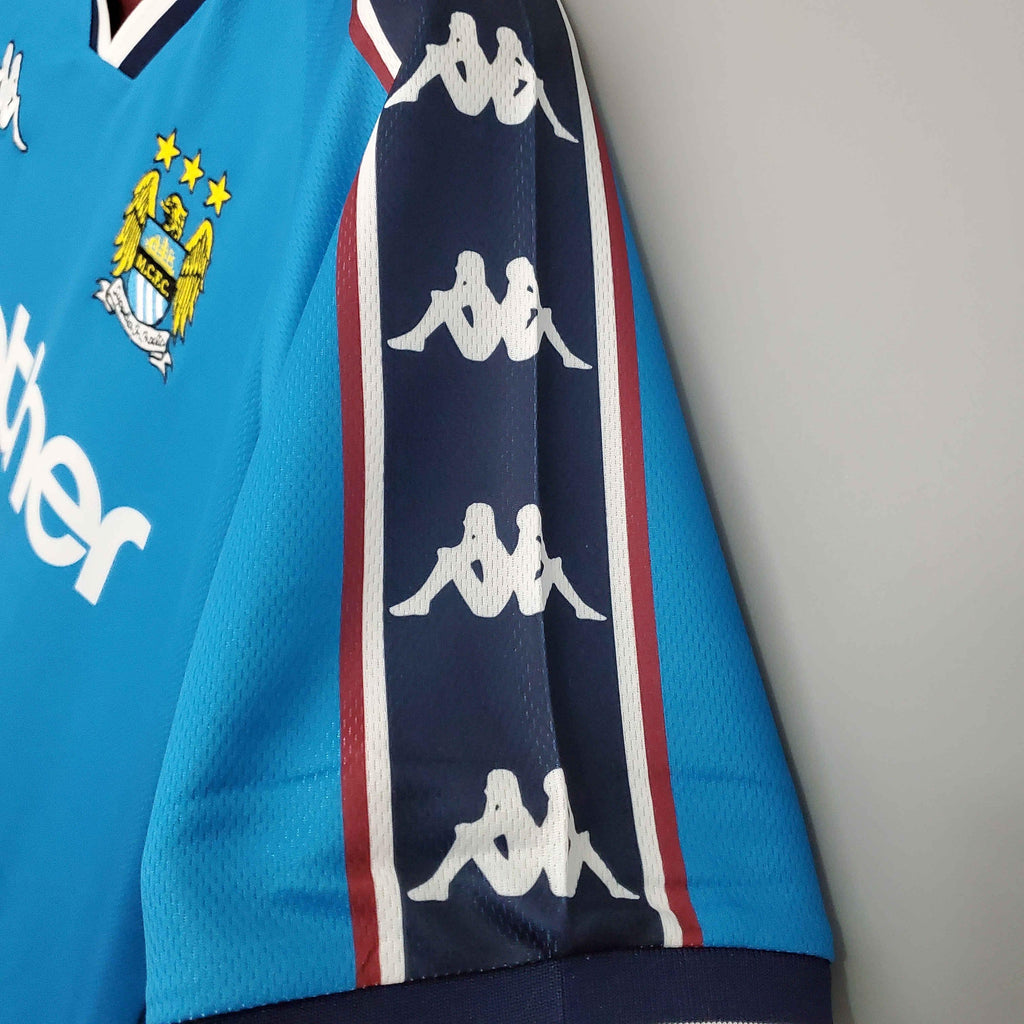 Camiseta Retro Manchester City FC 1997-98 - Fútbol Club Vintage