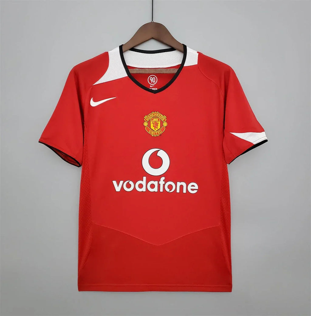 Camiseta Retro Manchester United FC 2004-05 - Fútbol Club Vintage
