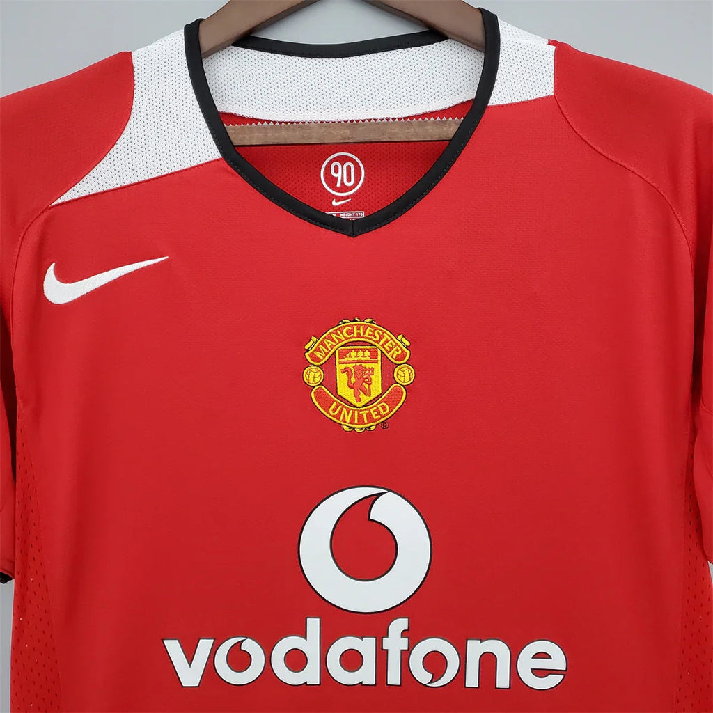Camiseta Retro Manchester United FC 2004-05 - Fútbol Club Vintage