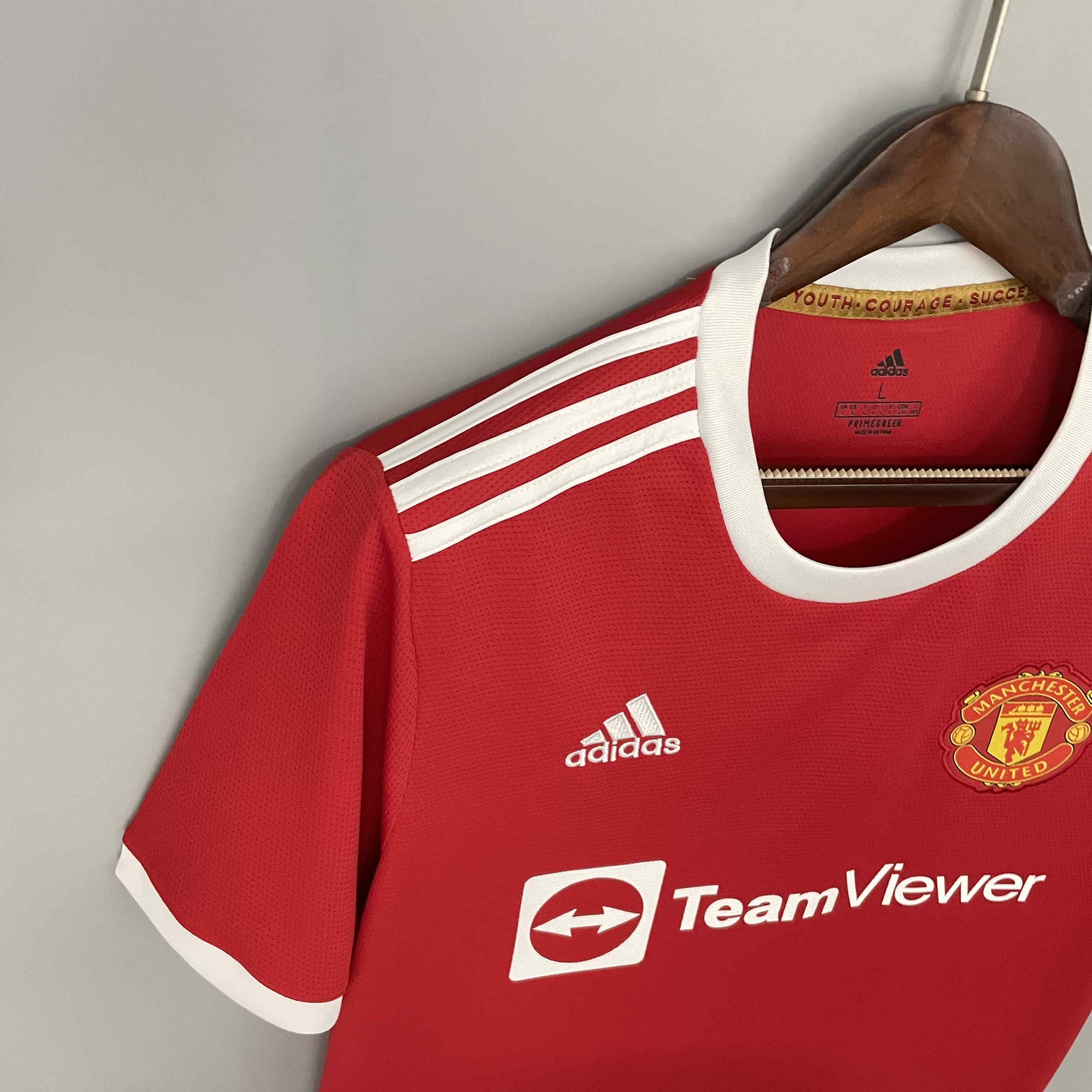 Camiseta Retro Manchester United FC 2021-22 - Fútbol Club Vintage