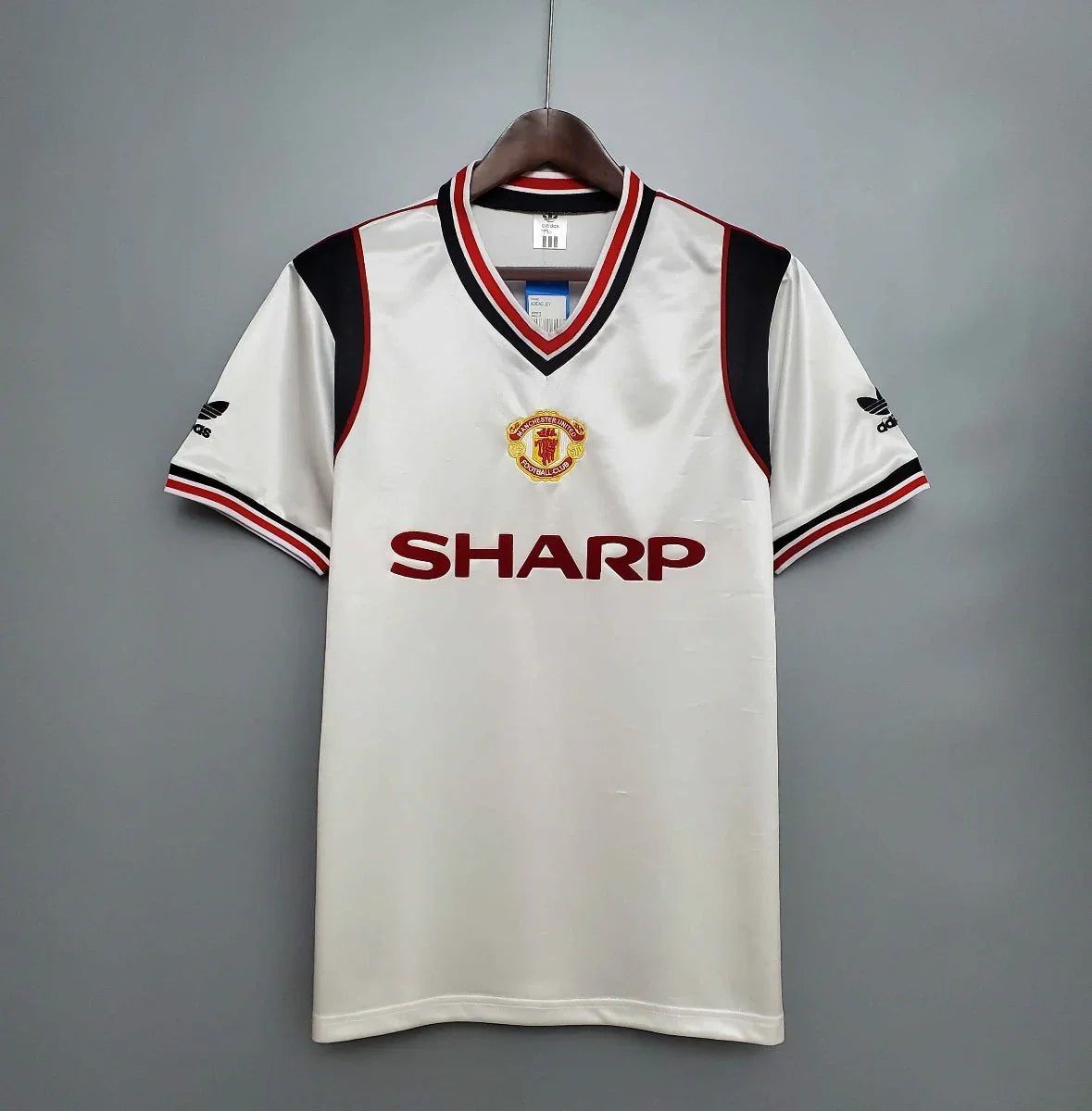 Camiseta Retro Manchester United FC Visitante 1985-86 - Fútbol Club Vintage