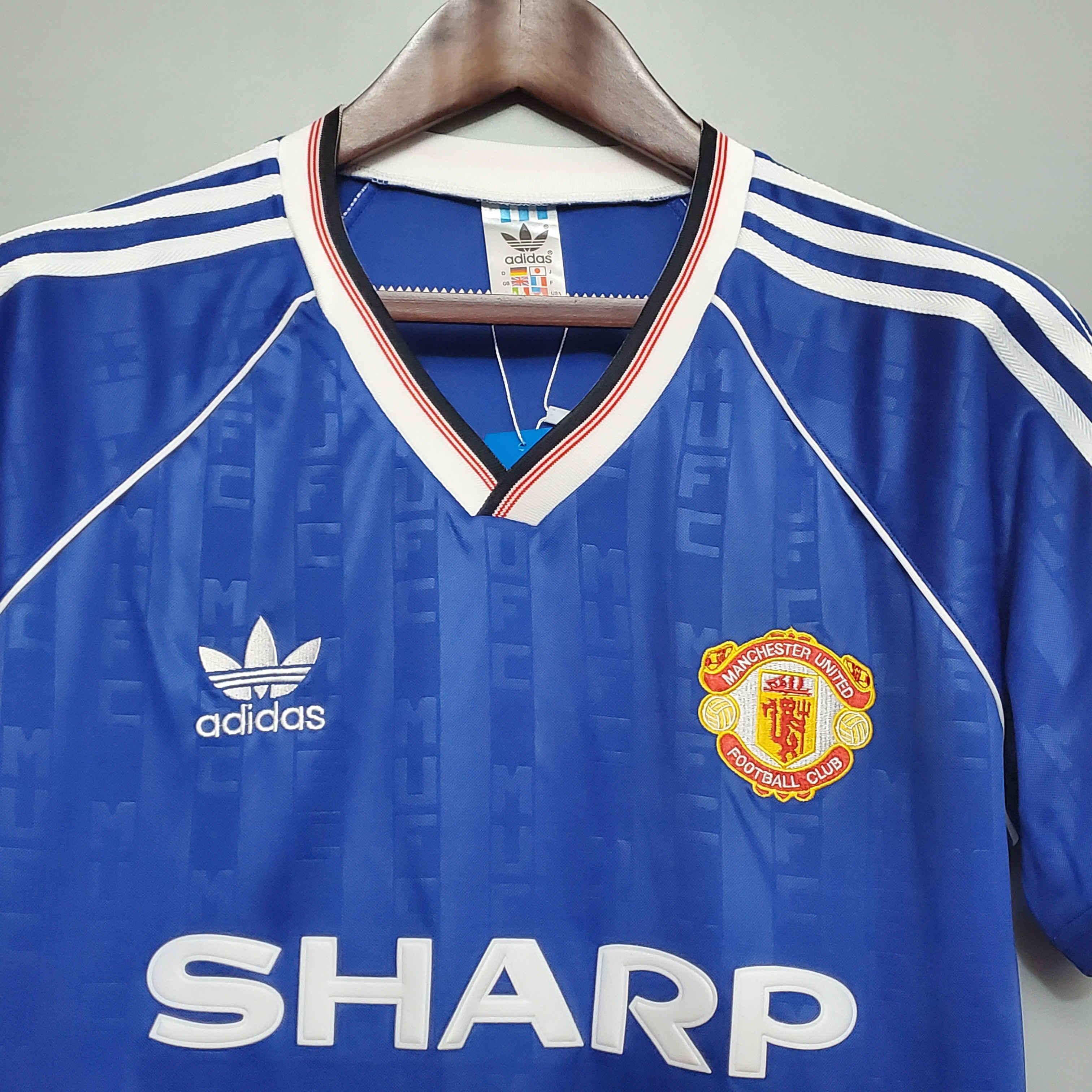 Camiseta Retro Manchester United FC Visitante 1988-89 - Fútbol Club Vintage
