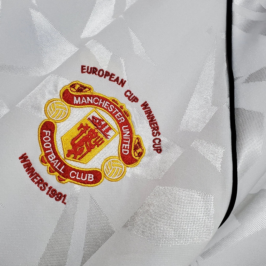 Camiseta Retro Manchester United FC Visitante 1990-91 - Fútbol Club Vintage