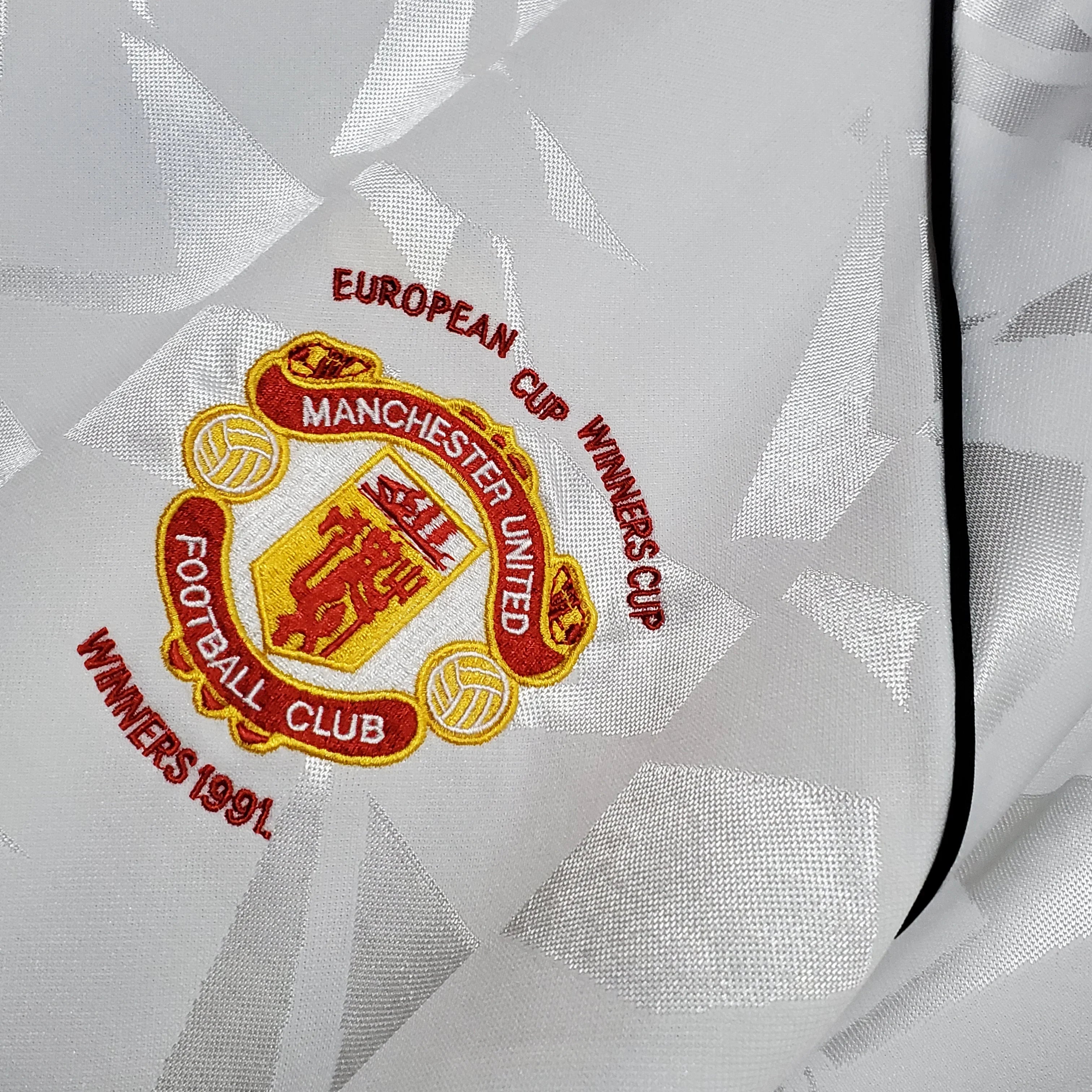 Camiseta Retro Manchester United FC Visitante 1990-91 - Fútbol Club Vintage