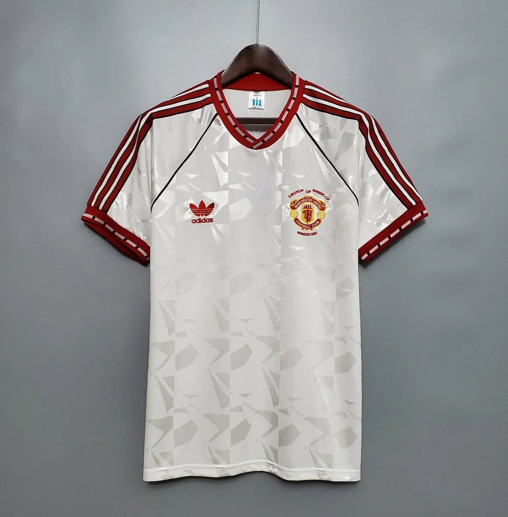 Camiseta Retro Manchester United FC Visitante 1990-91 - Fútbol Club Vintage