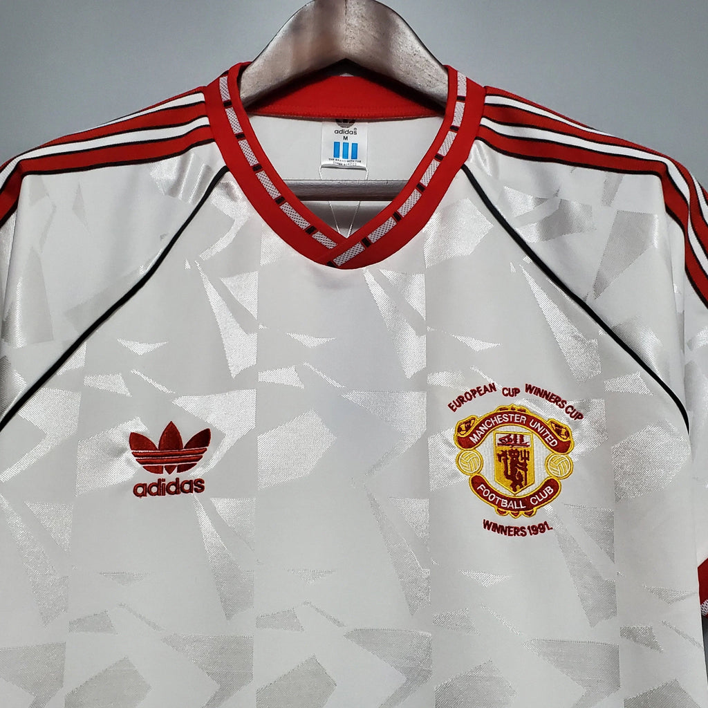 Camiseta Retro Manchester United FC Visitante 1990-91 - Fútbol Club Vintage