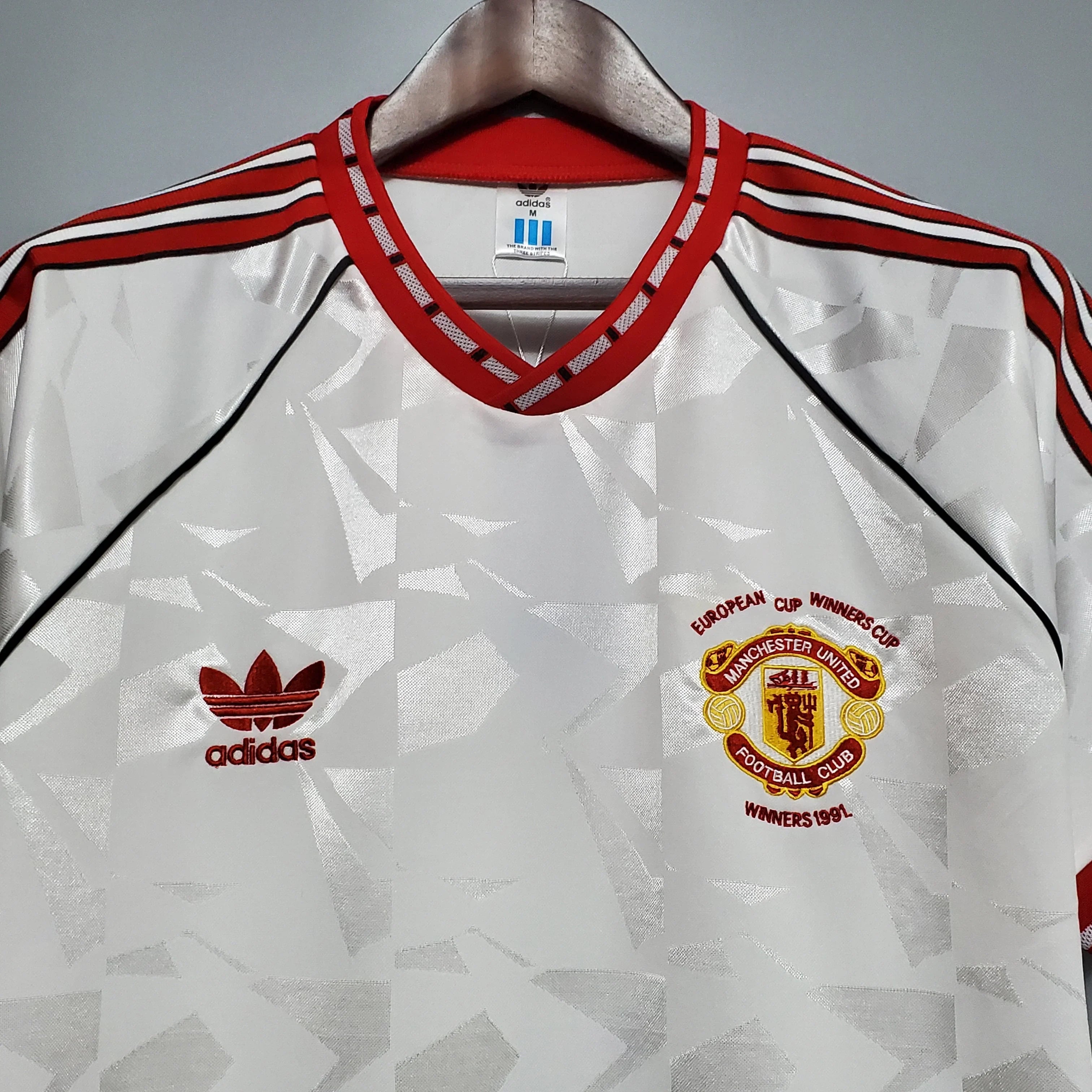 Camiseta Retro Manchester United FC Visitante 1990-91 - Fútbol Club Vintage