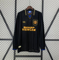 Camiseta Retro Manchester United Manga Larga Visitante 1993-94 - Fútbol Club Vintage