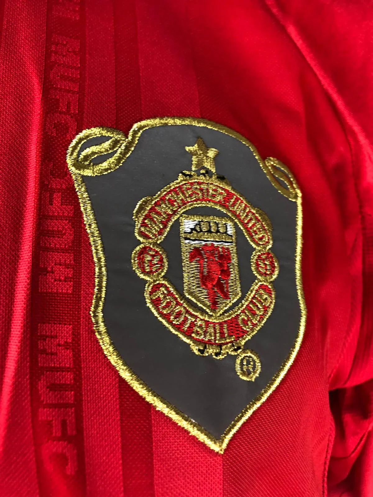 Camiseta Retro Manchester United FC Champions 1999-00 - Fútbol Club Vintage