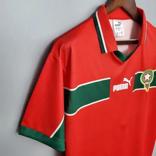 Camiseta Retro Marruecos Visitante 1998 - Fútbol Club Vintage