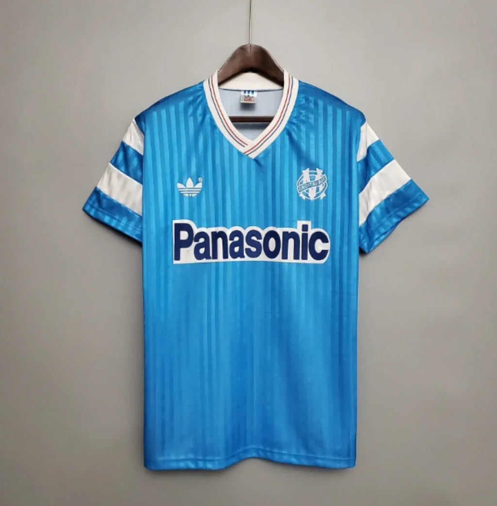 Olympique de Marsella Visitante 1990-91 - Fútbol Club Vintage