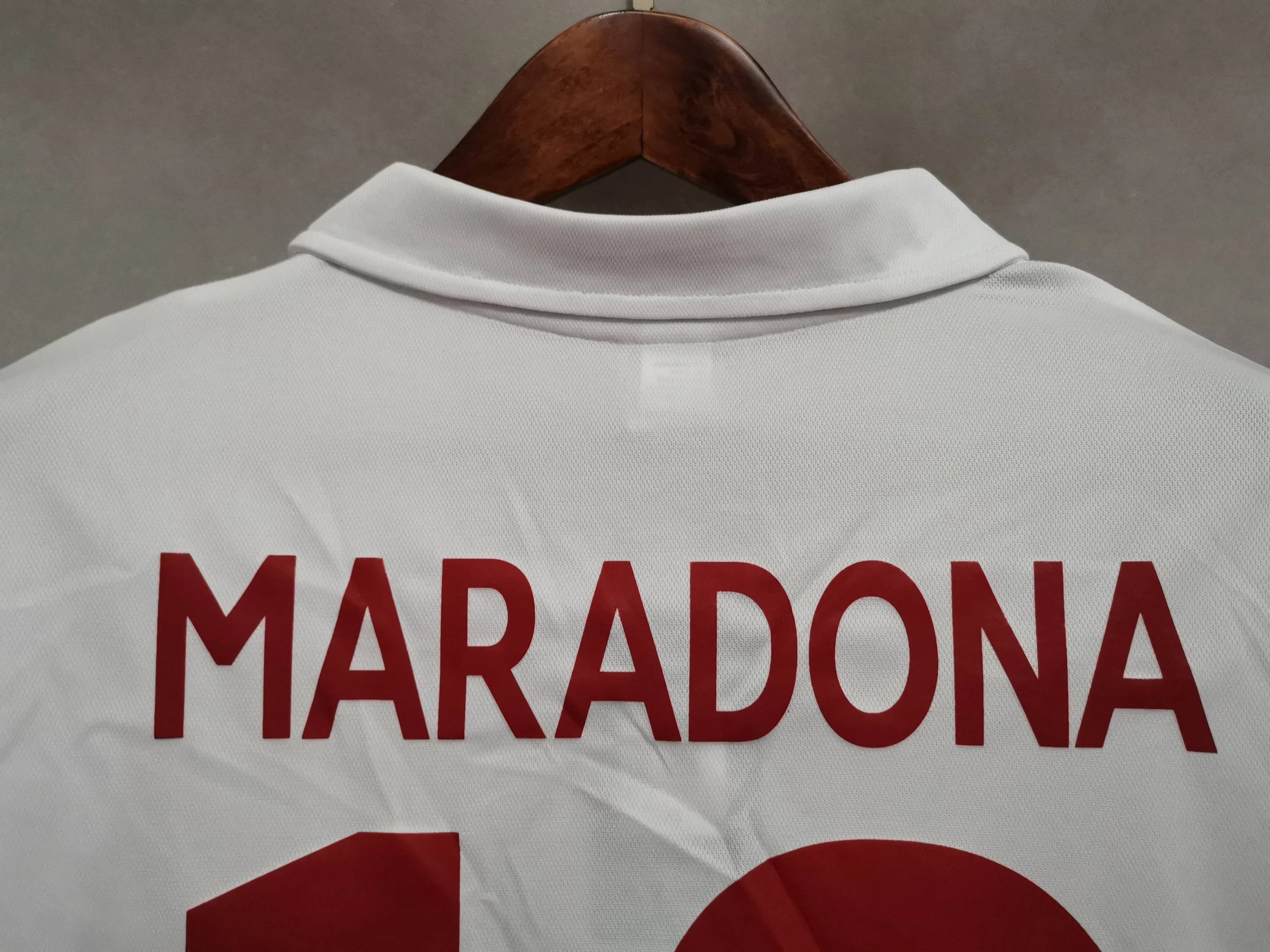 Maradona SSC Nápoles Visitante 1987-88 - Fútbol Club Vintage