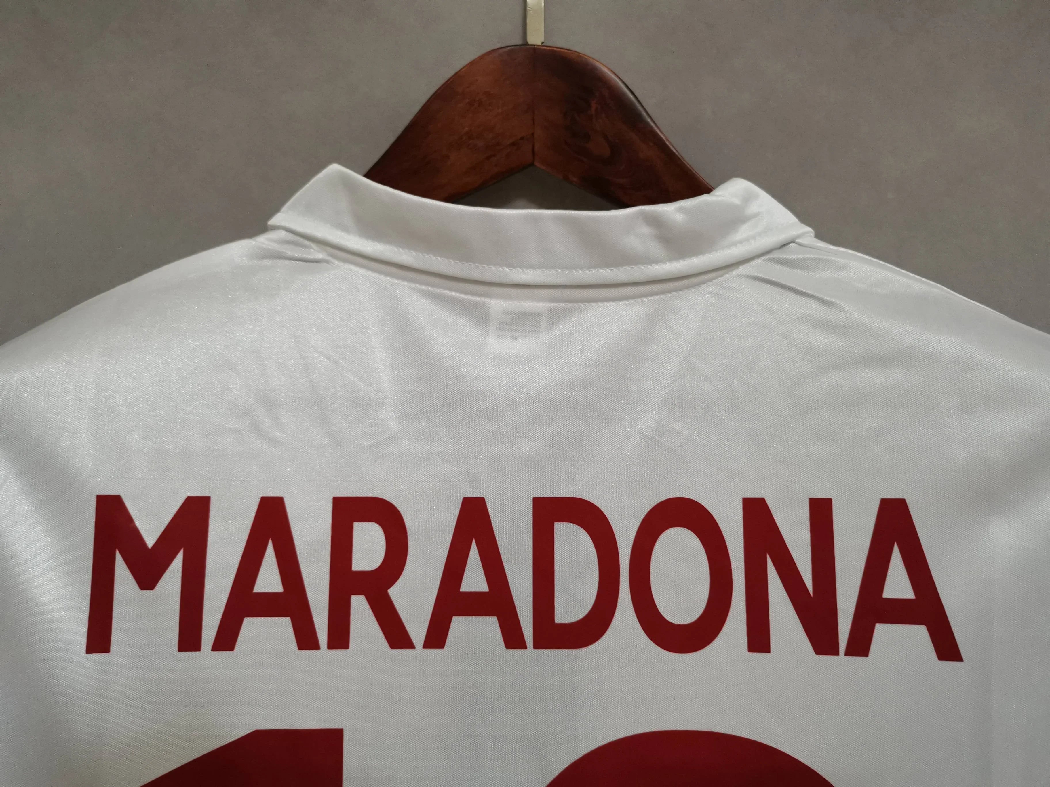 Maradona SSC Nápoles Visitante 1988-89 - Fútbol Club Vintage