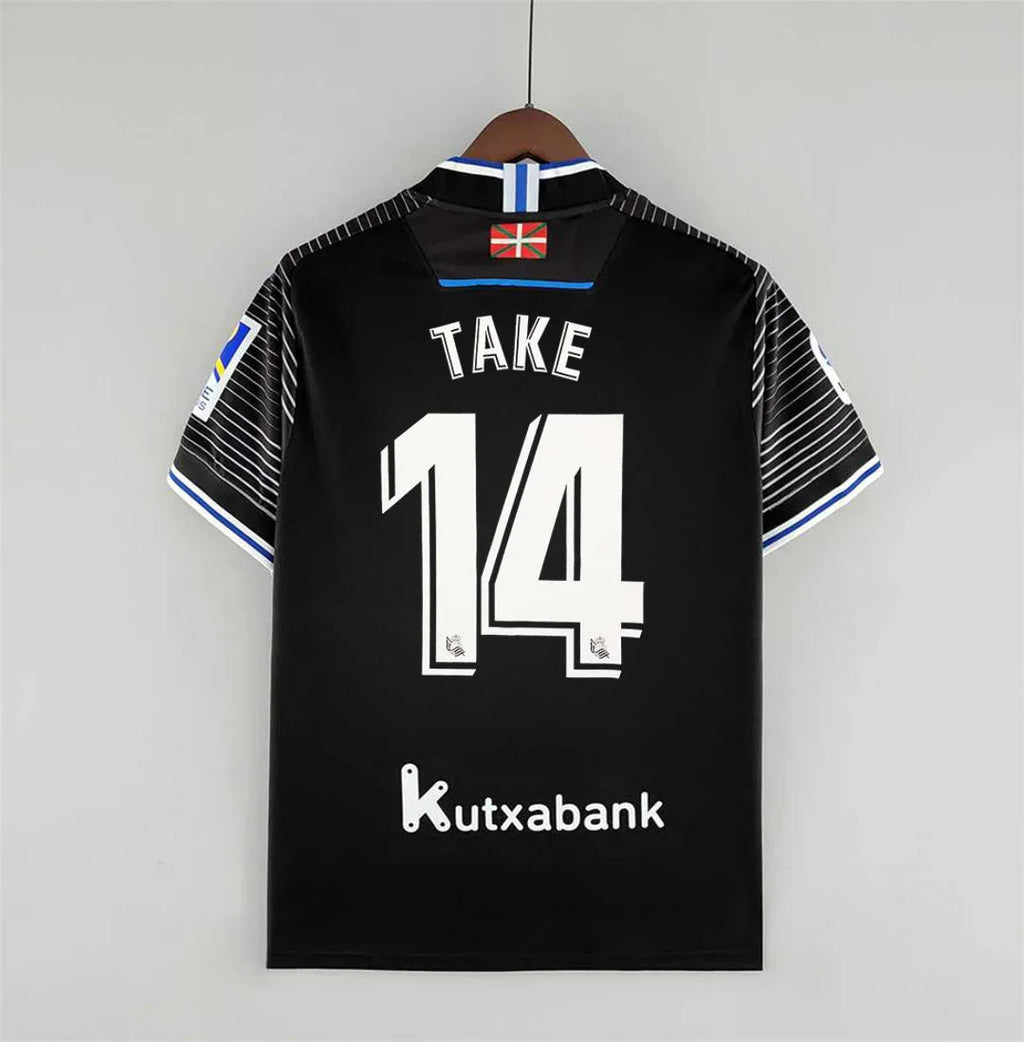 Camiseta Real Sociedad Visitante 2022-23 TAKE - Fútbol Club Vintage