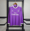 Real Madrid Visitante Manga Larga 2016 - Fútbol Club Vintage