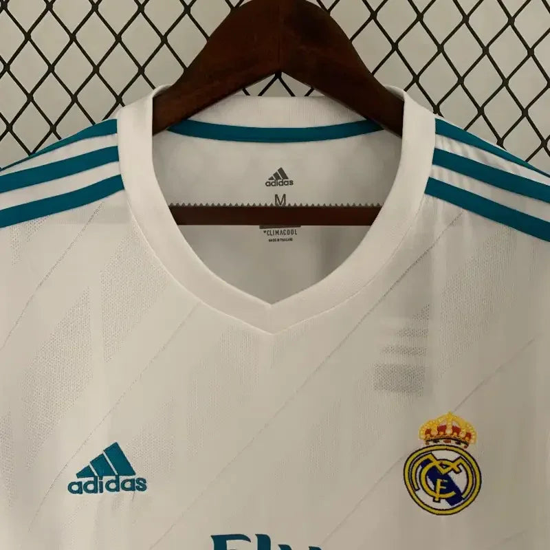 Real Madrid Manga Larga 2017-18 - Fútbol Club Vintage
