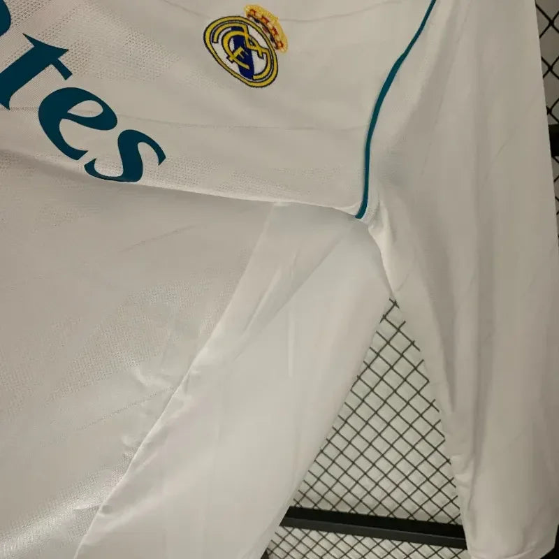 Real Madrid Manga Larga 2017-18 - Fútbol Club Vintage