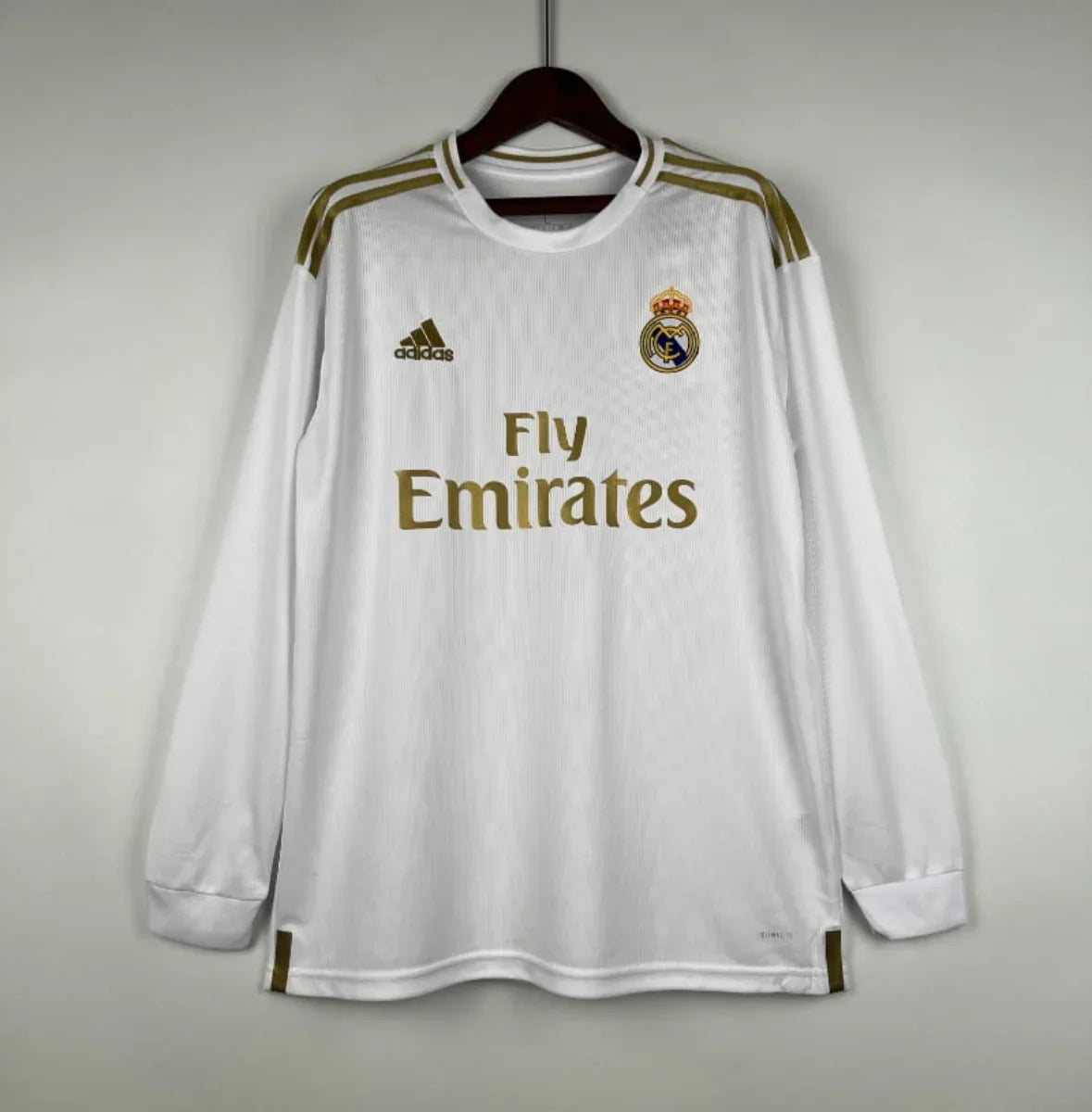 Camiseta Retro Real Madrid 2019-20 Manga Larga - Fútbol Club Vintage