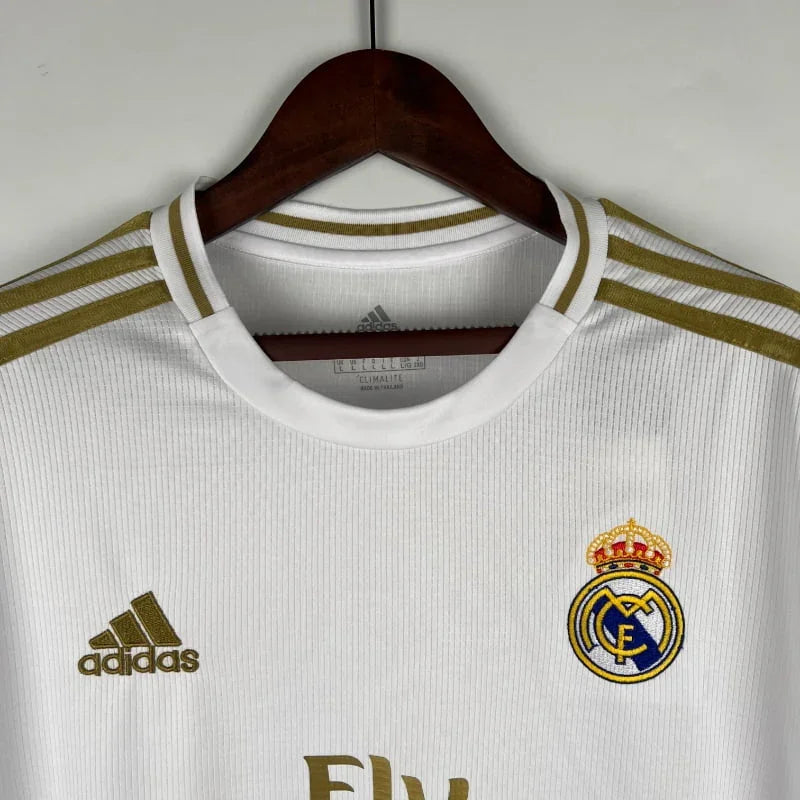 Camiseta Retro Real Madrid 2019-20 Manga Larga - Fútbol Club Vintage