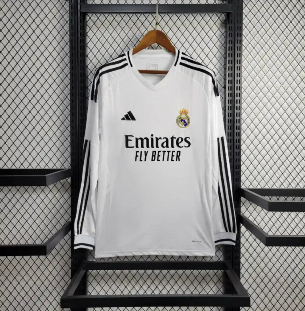Real Madrid Manga Larga 2024-25 - Fútbol Club Vintage