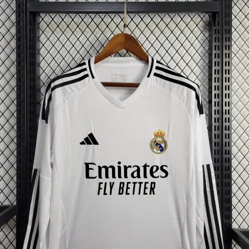 Real Madrid Manga Larga 2024-25 - Fútbol Club Vintage