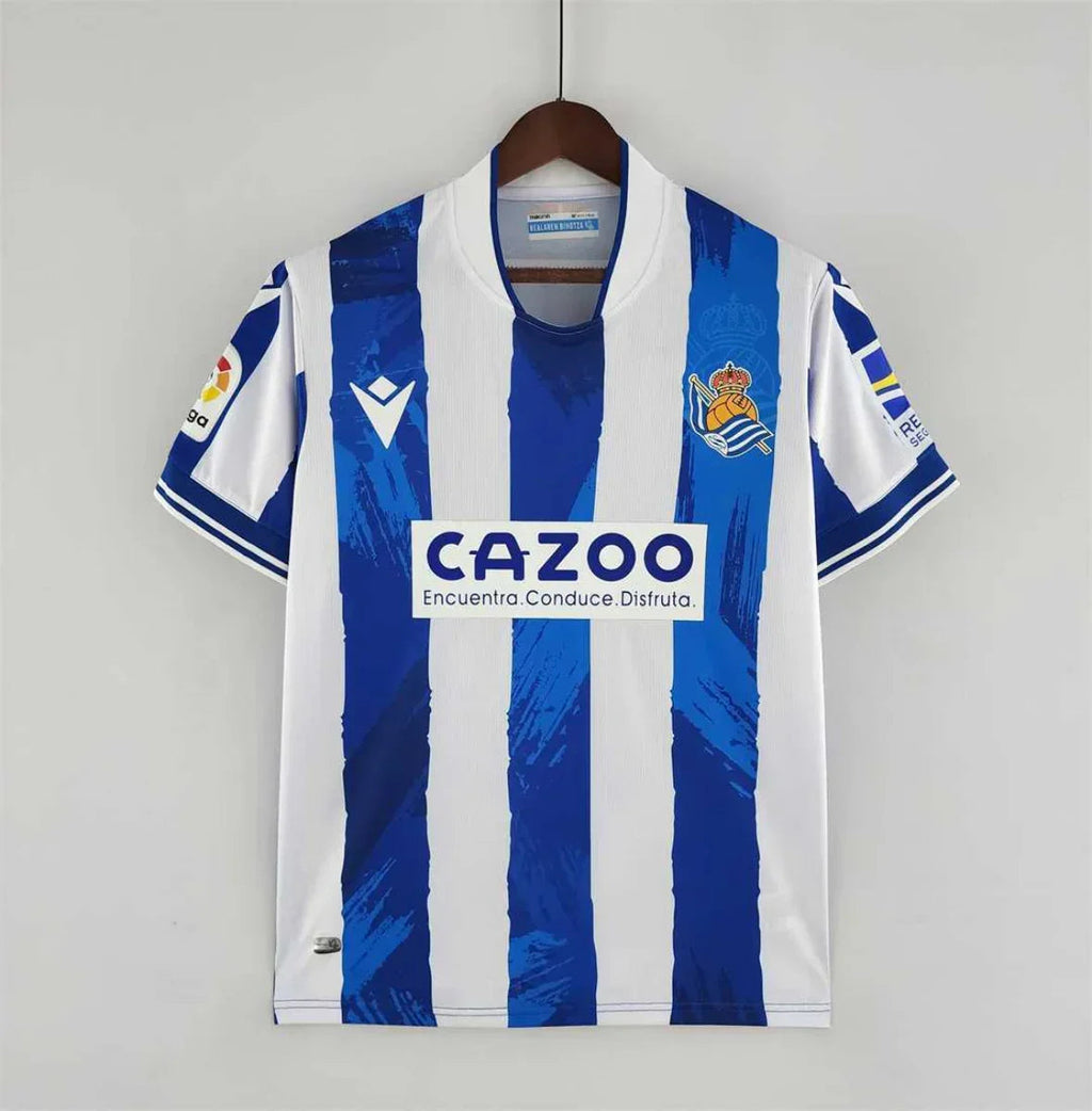 Camiseta Real Sociedad 2022-23 TAKE - Fútbol Club Vintage